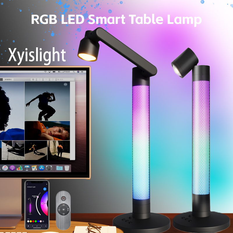 Rgb Desk Lamp Smart - Smart Reading Table Lamp Tuya RGB