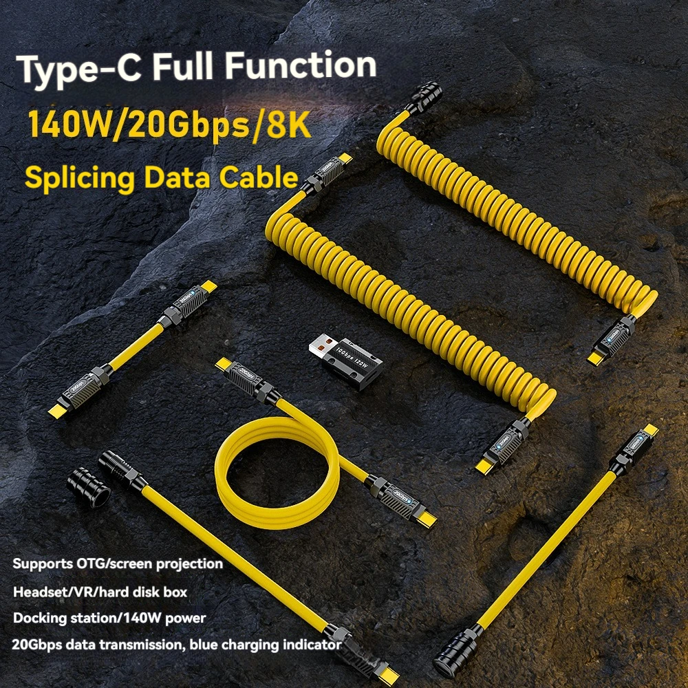Diy Electronics Gadgets - 7in1 USB C Geek Data Cable
