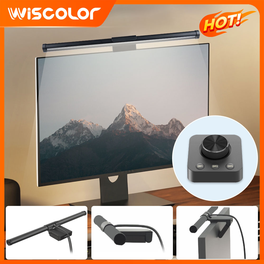 Rgb Desk Lamp Smart - RGB Light Bar Monitor Setup Decoration