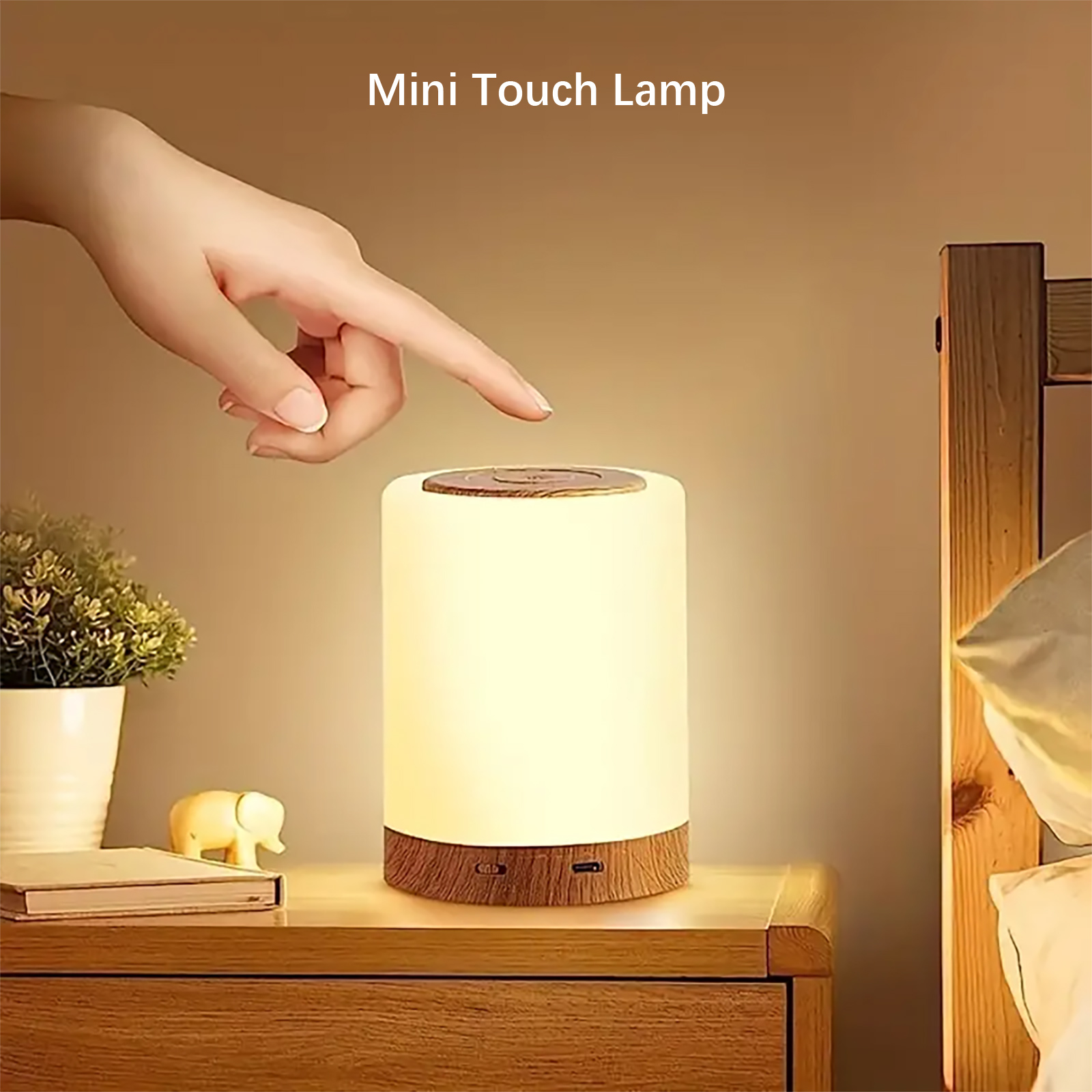 Rgb Desk Lamp Smart - Smart LED Night Light, Portable Touch