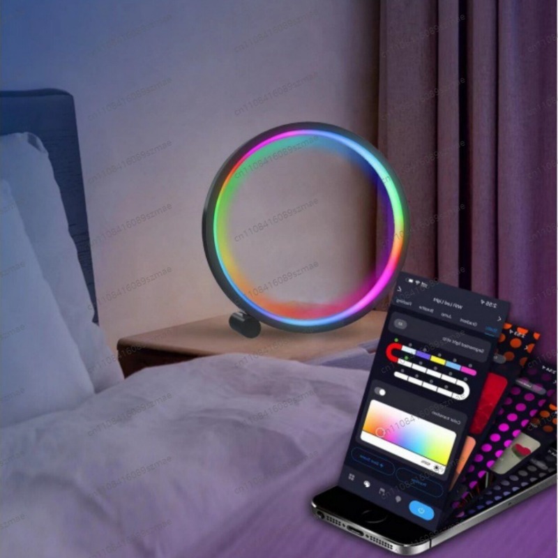 Rgb Desk Lamp Smart - RGB Desktop Ambient Light Creative Smart