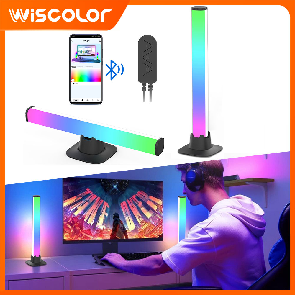 Rgb Desk Lamp Smart - RGB LED Lights Bar Bluetooth Setup