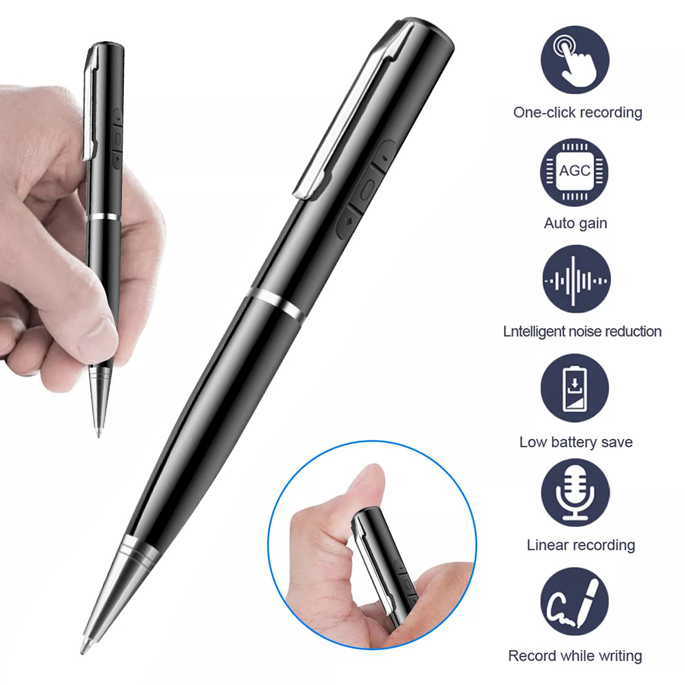 Voice Recorder Pen - Digital Activated Pen 360 Sound Audio