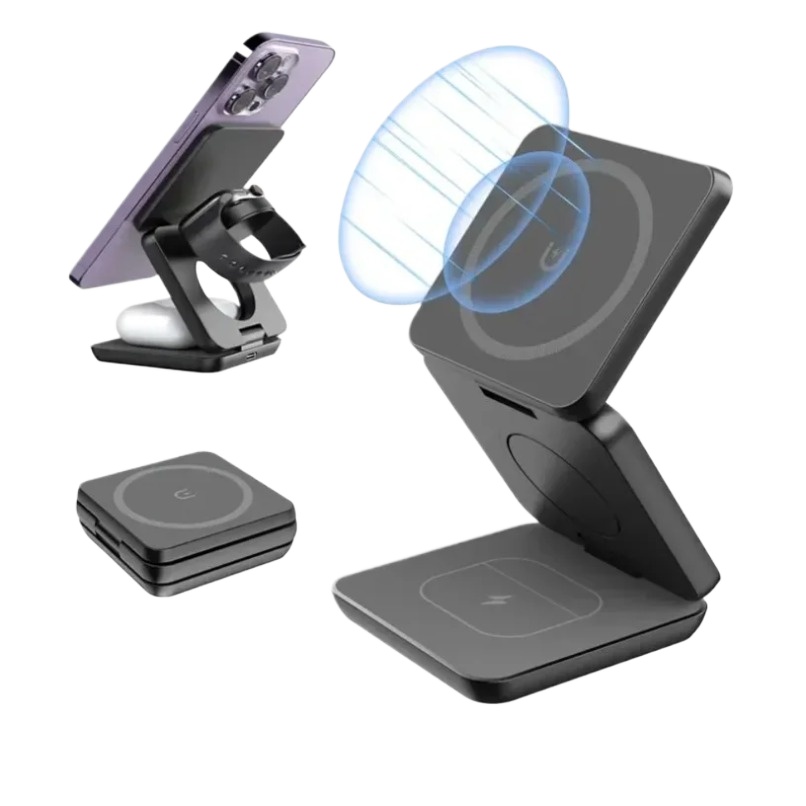 Portable Wifi Hotspot - 3 in 1 Foldable Magnetic Wireless