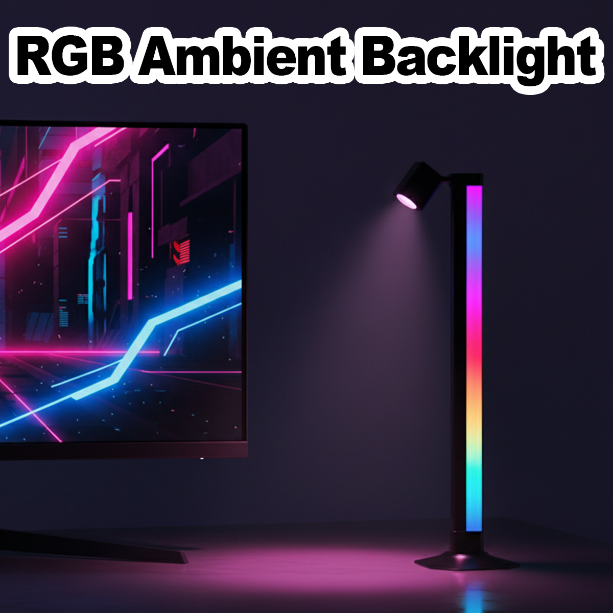 Rgb Desk Lamp Smart - Smart Light Bar LED RGB Music
