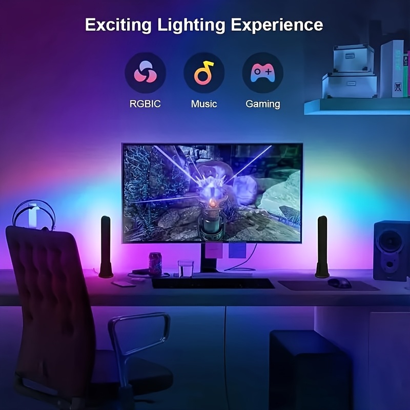 1pc Computer Desktop Decorativ - Rgb Desk Lamp Smart recension och pris