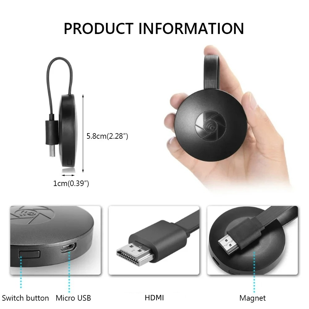 Portable Miracast Dongle Compa - Mini Projector Portable recension och pris
