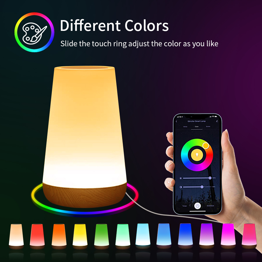 Tuya WiFi Smart Table Lamp Dim - Rgb Desk Lamp Smart recension och pris