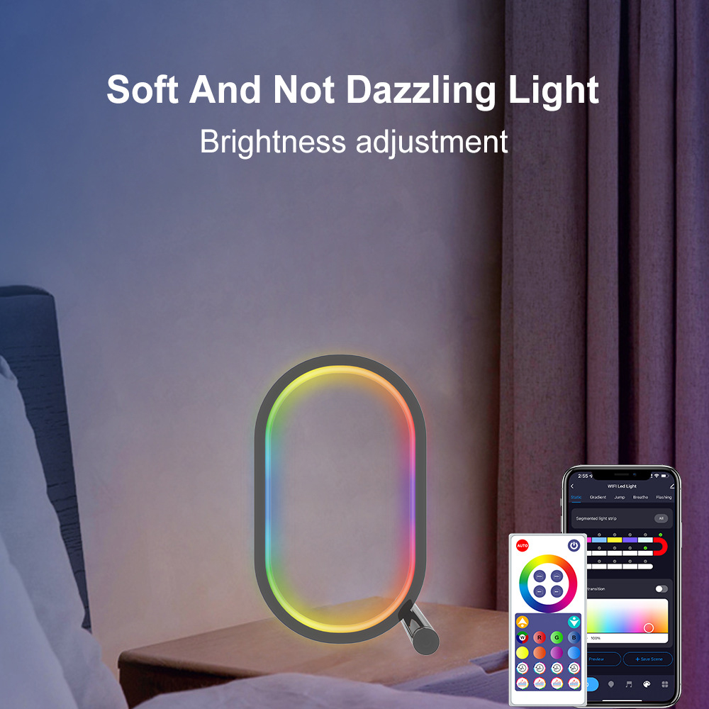 Smart WIFI APP Creative Desk L - Rgb Desk Lamp Smart recension och pris