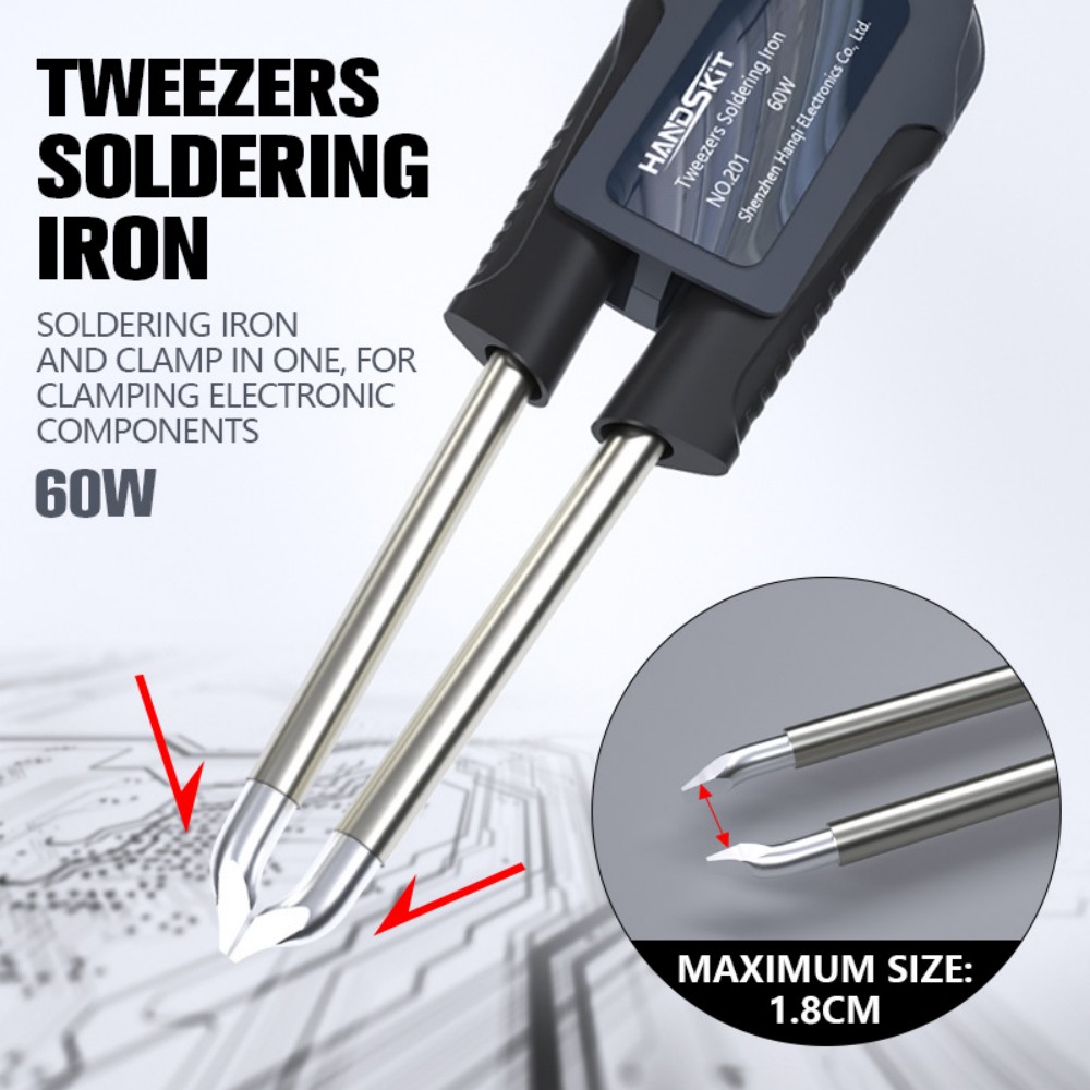 T12 Soldering Tweezer Handle – - Gadgets For Electronics recension och pris