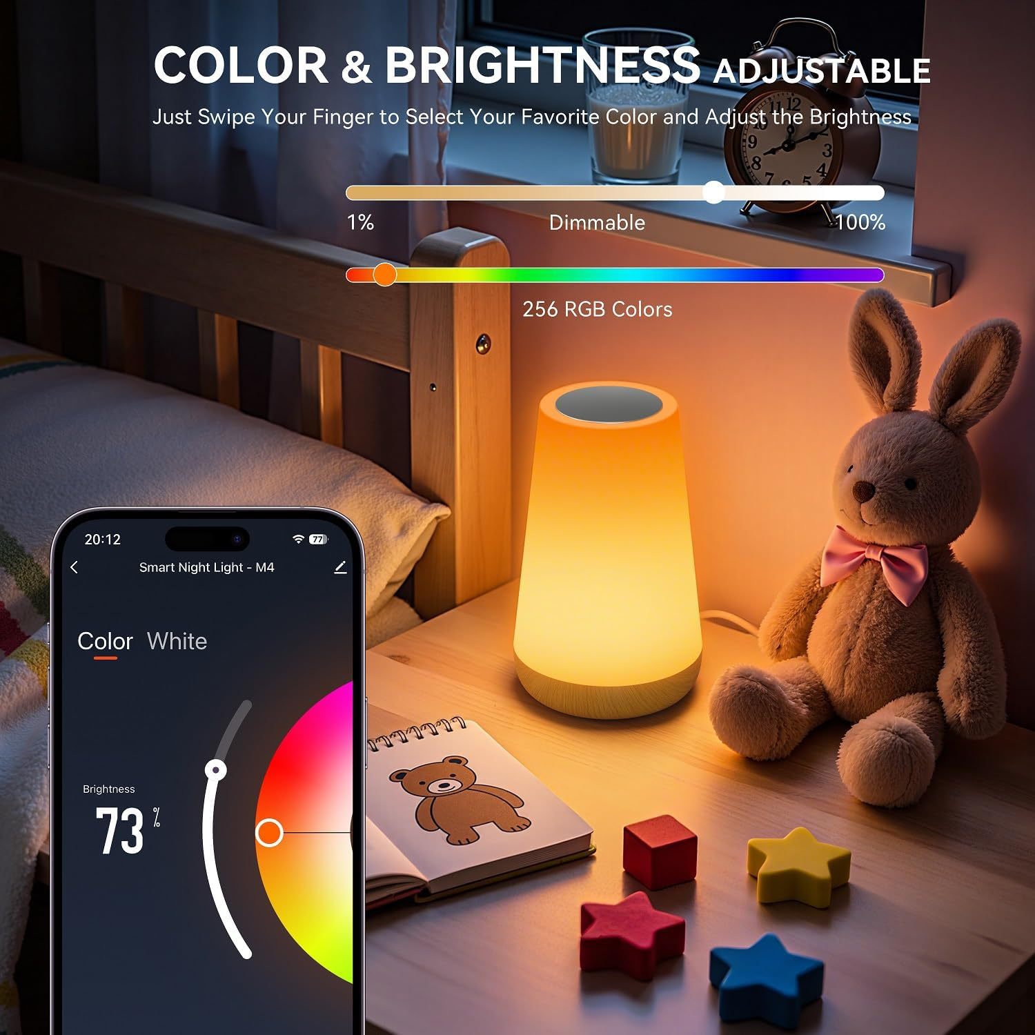 USB Rechargeable Tuya WiFi Sma - Rgb Desk Lamp Smart recension och pris