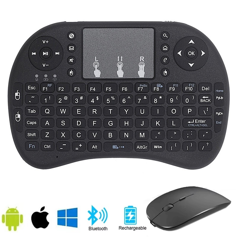 Mini English Bluetooth Keyboar - Mini Projector Portable recension och pris