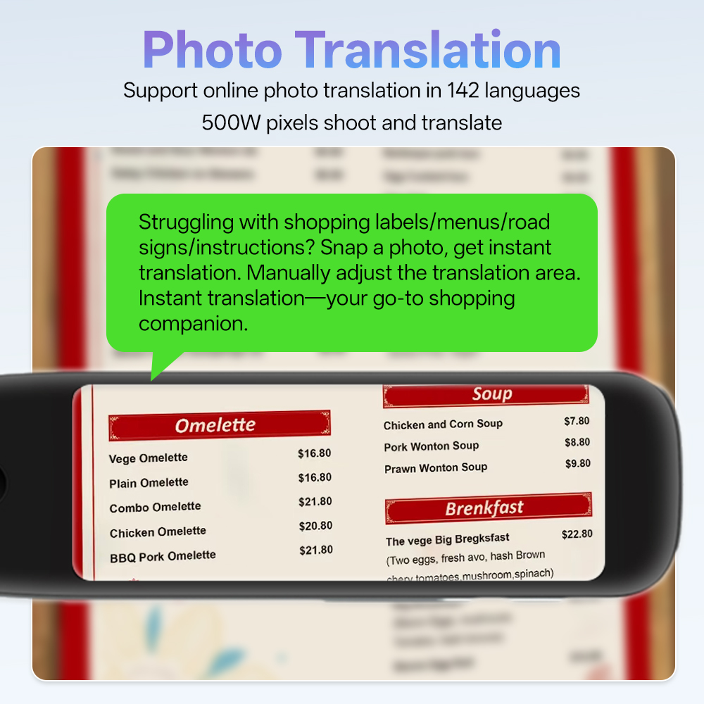 MSAI S10 Smart Scan Translator - Voice Recorder Pen recension och pris