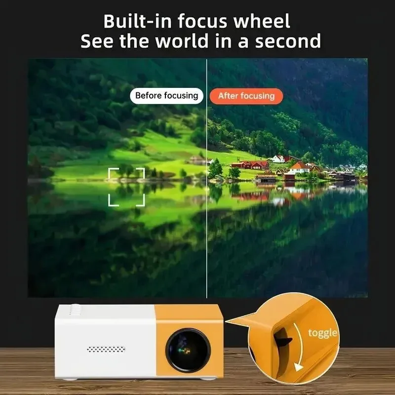 110V-220V Portable TV Projecto - Mini Projector Portable recension och pris