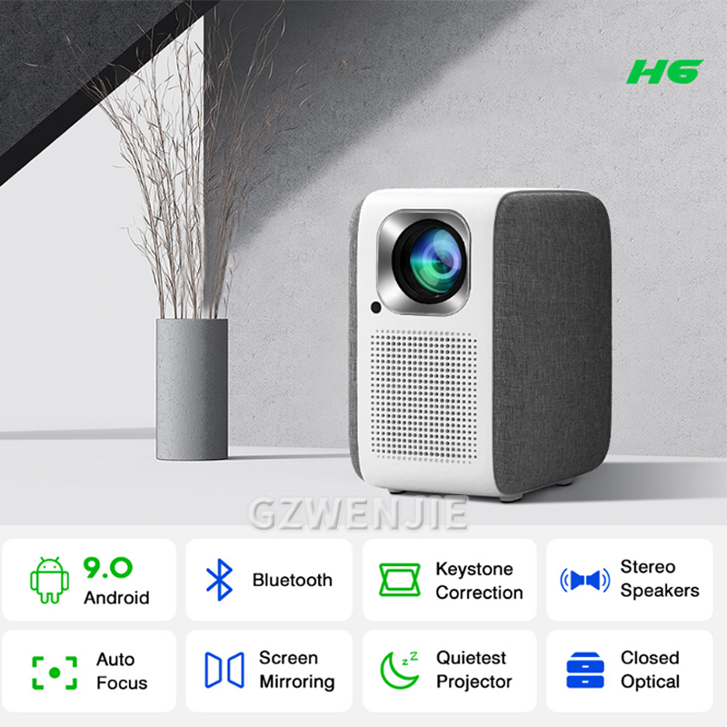 H6 Mini Projector LED 1080P Fu - Mini Projector Portable recension och pris