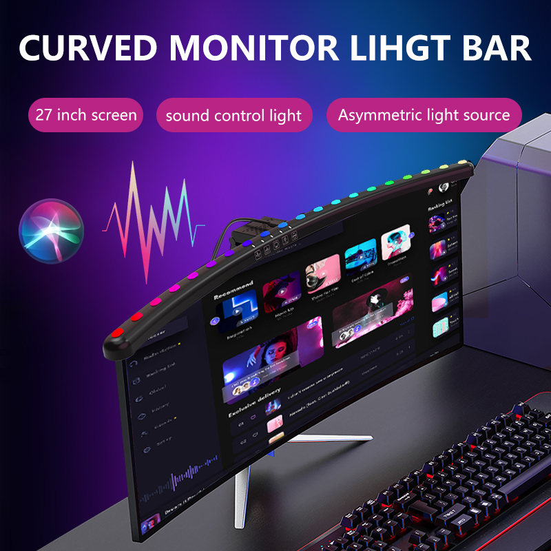 RGB Smart Wifi Setup Monitor L - Rgb Desk Lamp Smart recension och pris