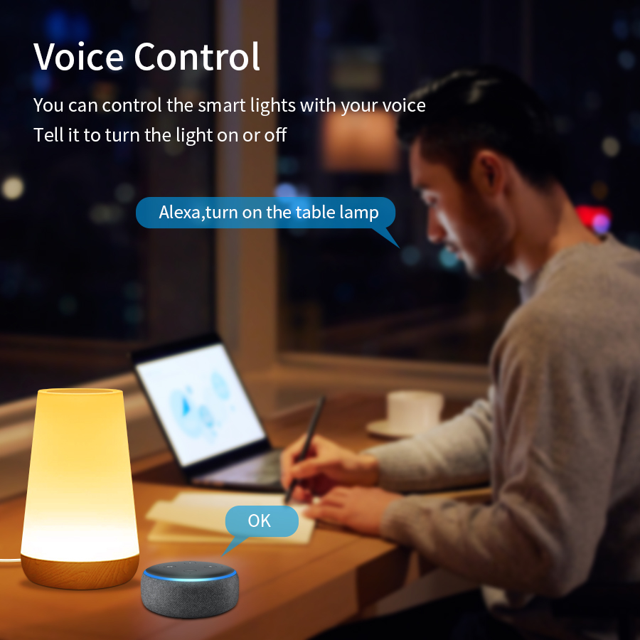 Tuya Smart WiFi LED Table Lamp - Rgb Desk Lamp Smart recension och pris