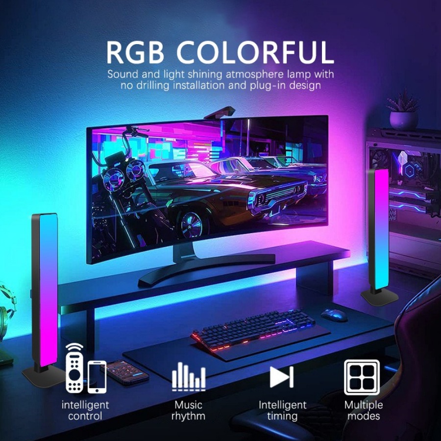 Smart Tuya RGB Gaming Atmosphe - Rgb Desk Lamp Smart recension och pris
