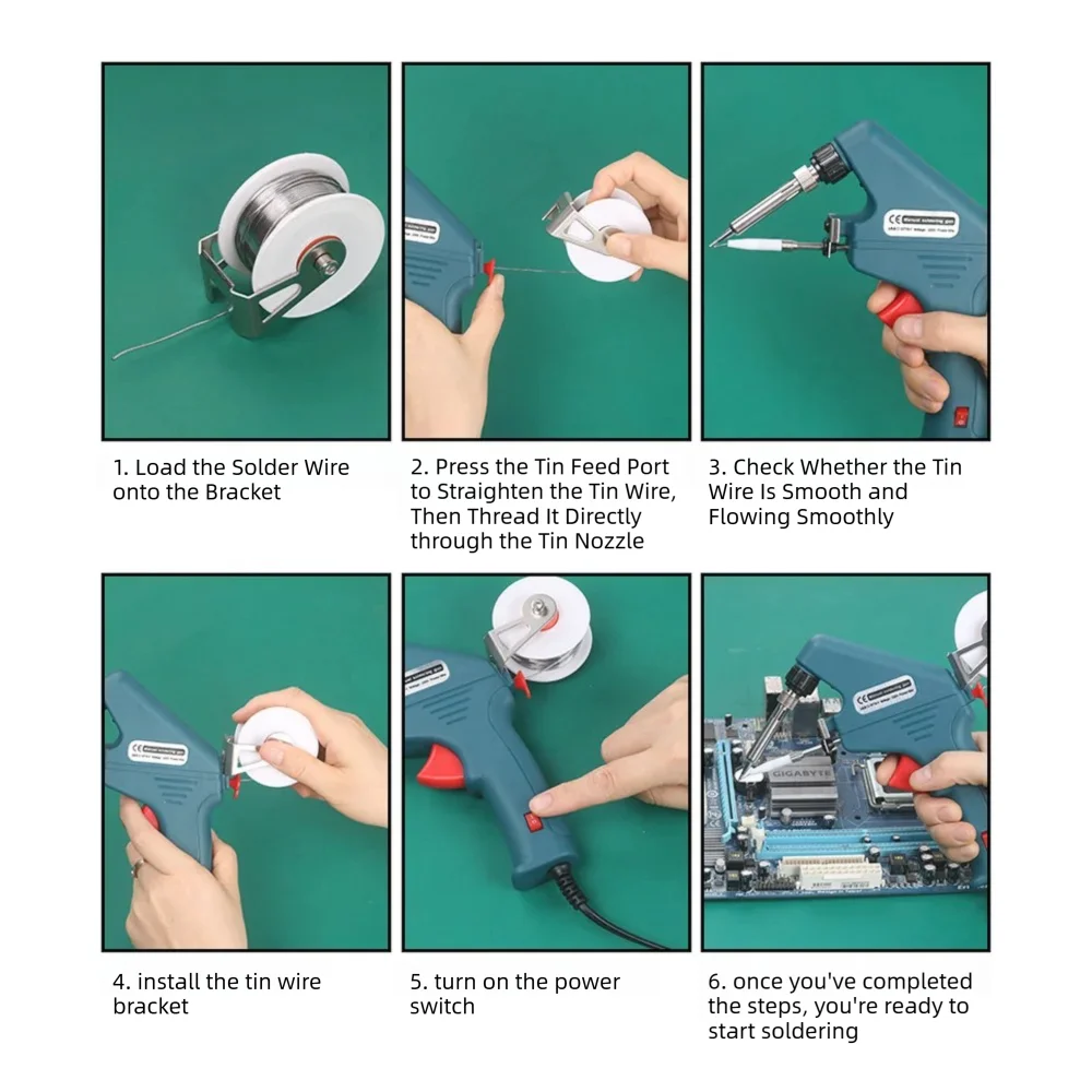 Adjustable Temperature Solderi - Gadgets For Electronics recension och pris