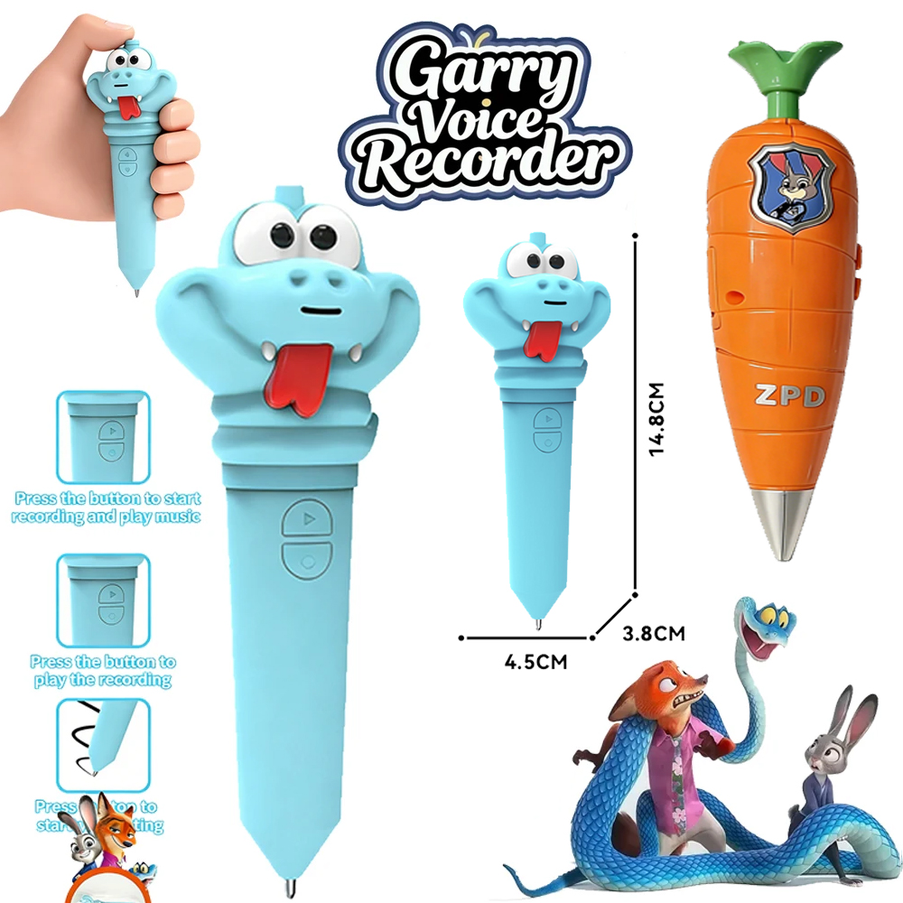 Hot Sale Disney Zootopia 2 Jud - Voice Recorder Pen recension och pris