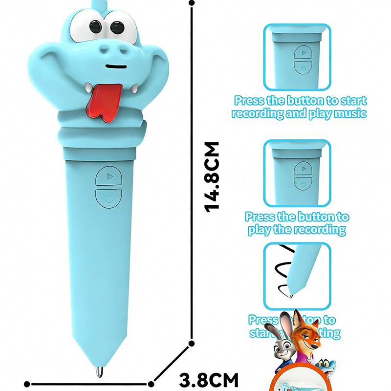 Hot Sale Disney Zootopia 2 Jud - Voice Recorder Pen recension och pris
