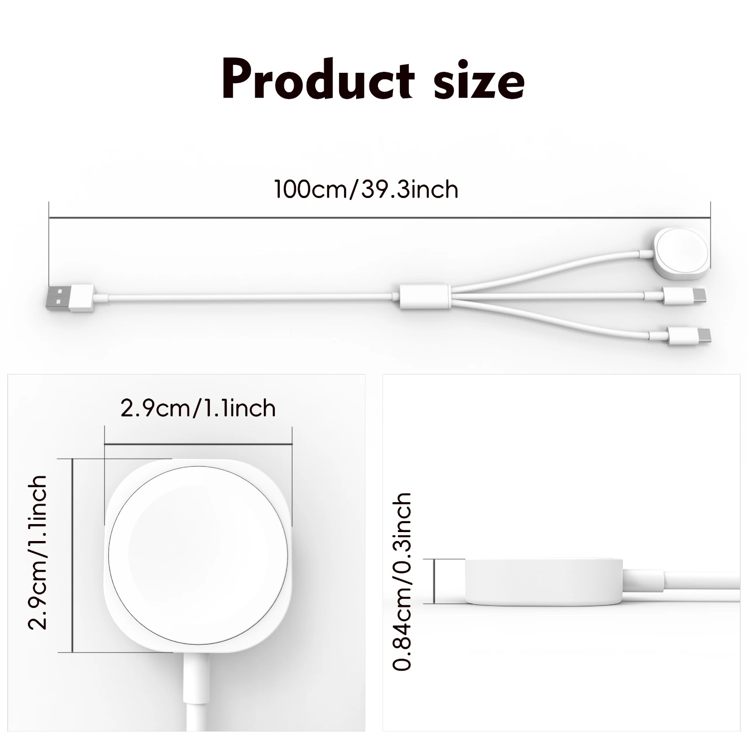 3 in 1  Magnetic Watch Charger - Portable Wifi Hotspot recension och pris