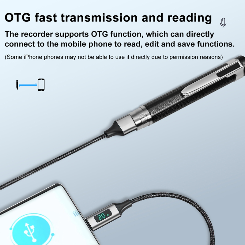 8GB-128GB Digital Voice Record - Voice Recorder Pen recension och pris
