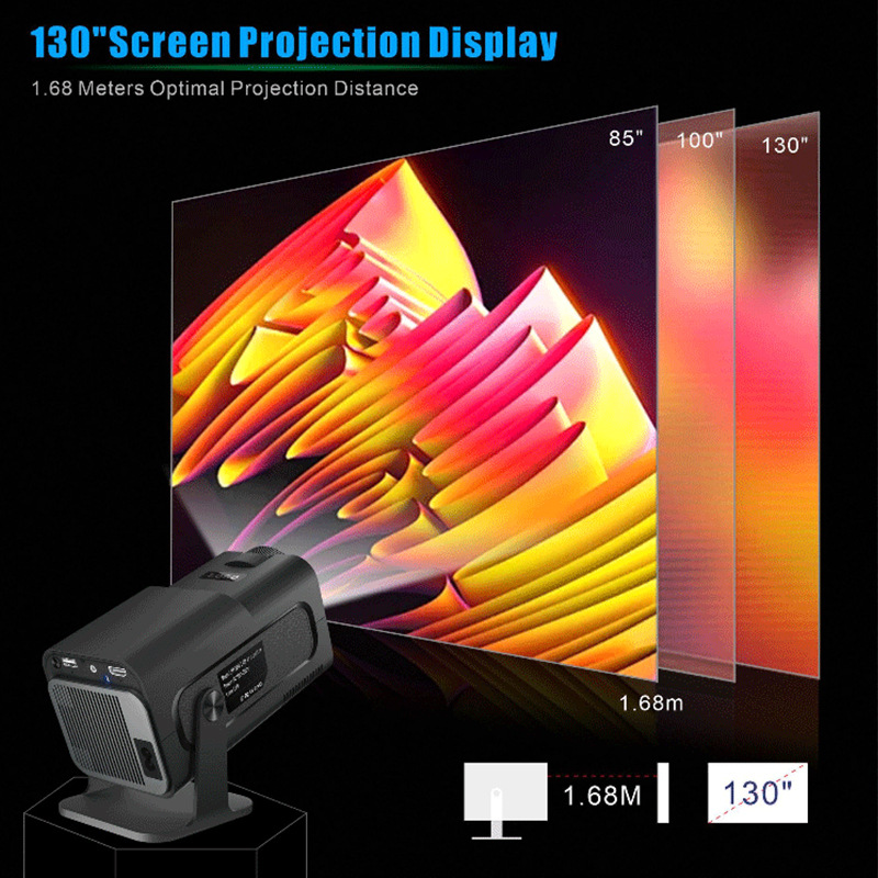 HY320 home bedroom portable pr - Mini Projector Portable recension och pris