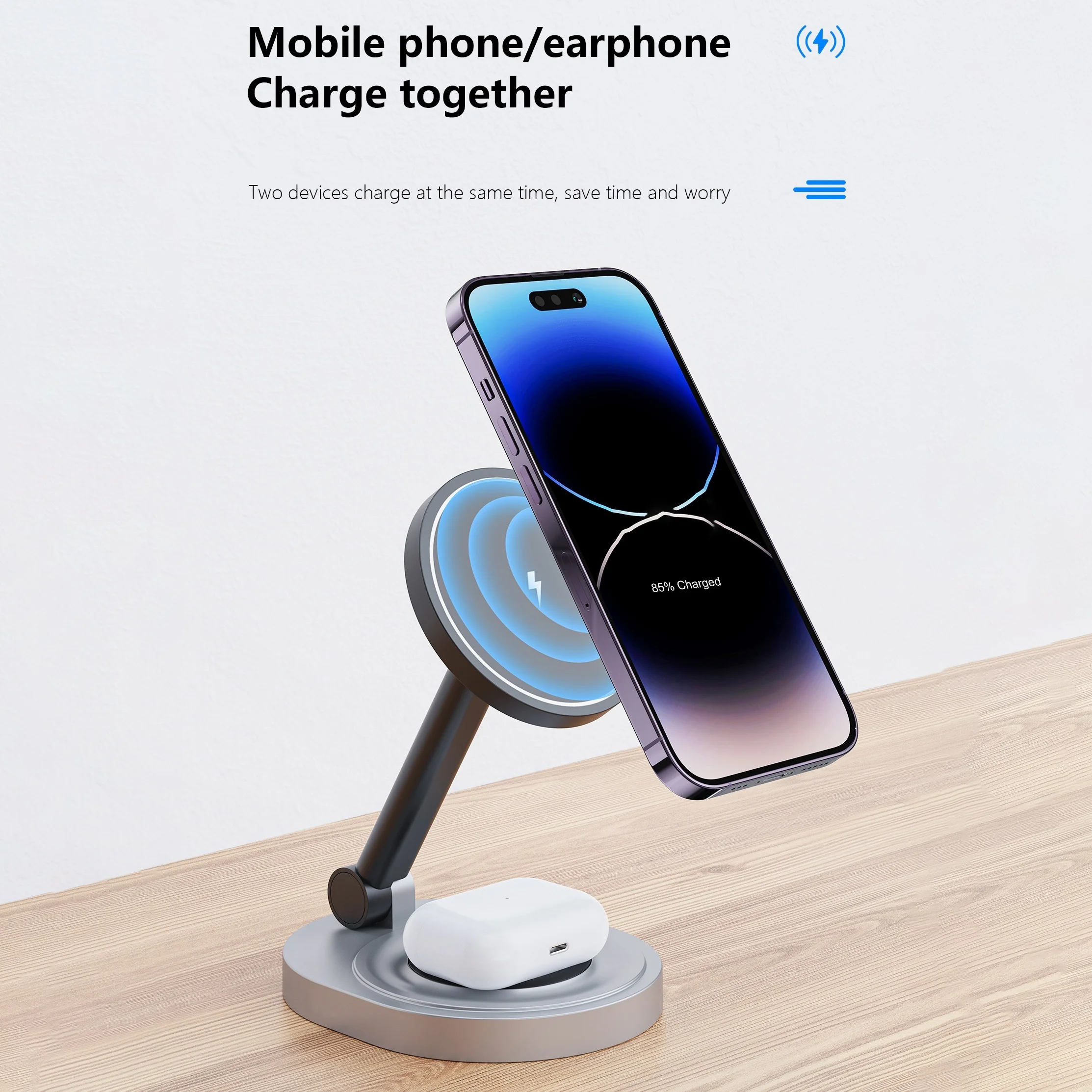 2 In 1 Magnetic Wireless Charg - Portable Wifi Hotspot recension och pris