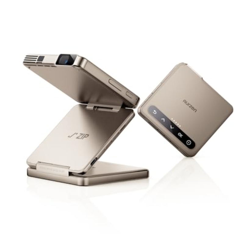 Yinzam ZIP Gold Tri-Fold Porta - Mini Projector Portable recension och pris