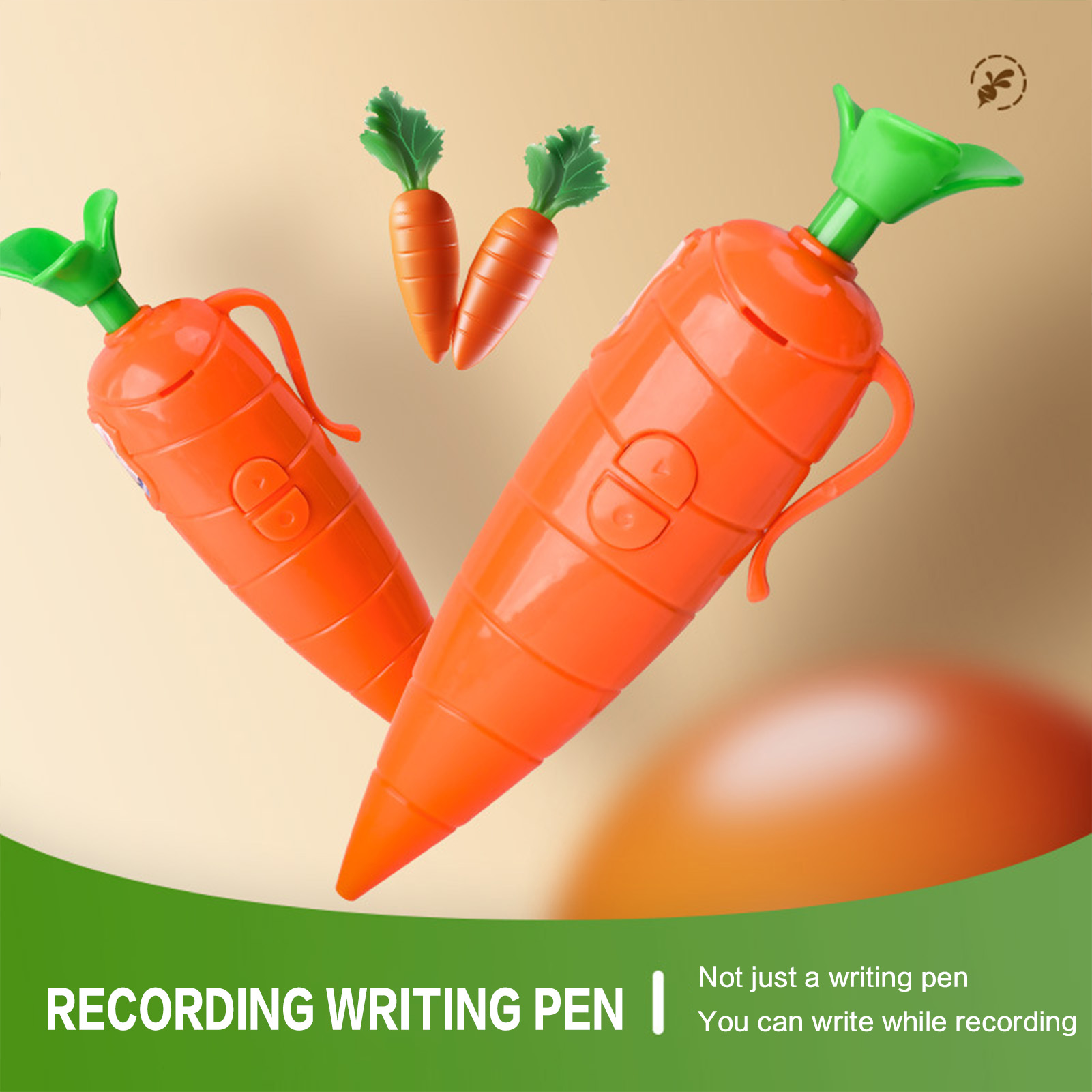 Carrot-Shaped Voice Recorder P - Voice Recorder Pen recension och pris