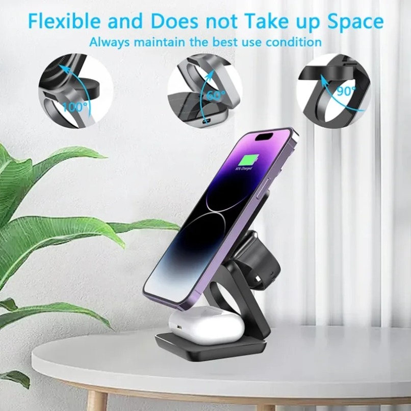 3 in 1 Foldable Magnetic Wirel - Portable Wifi Hotspot recension och pris