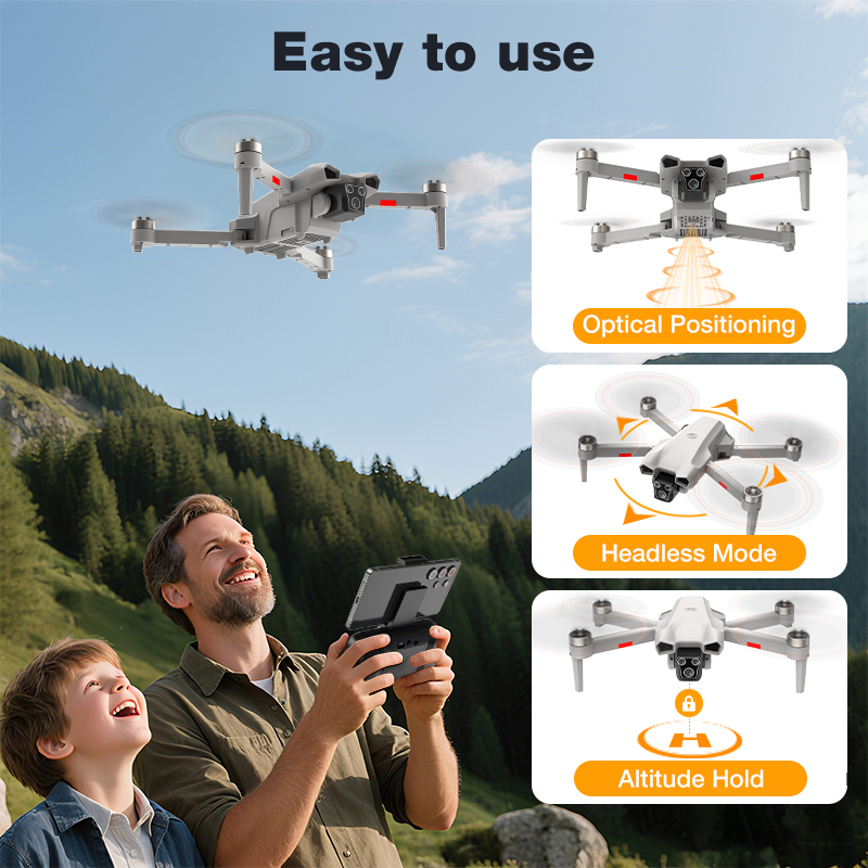NEW Hot L017 Pro Drone Brushle - Gadgets For Electronics recension och pris