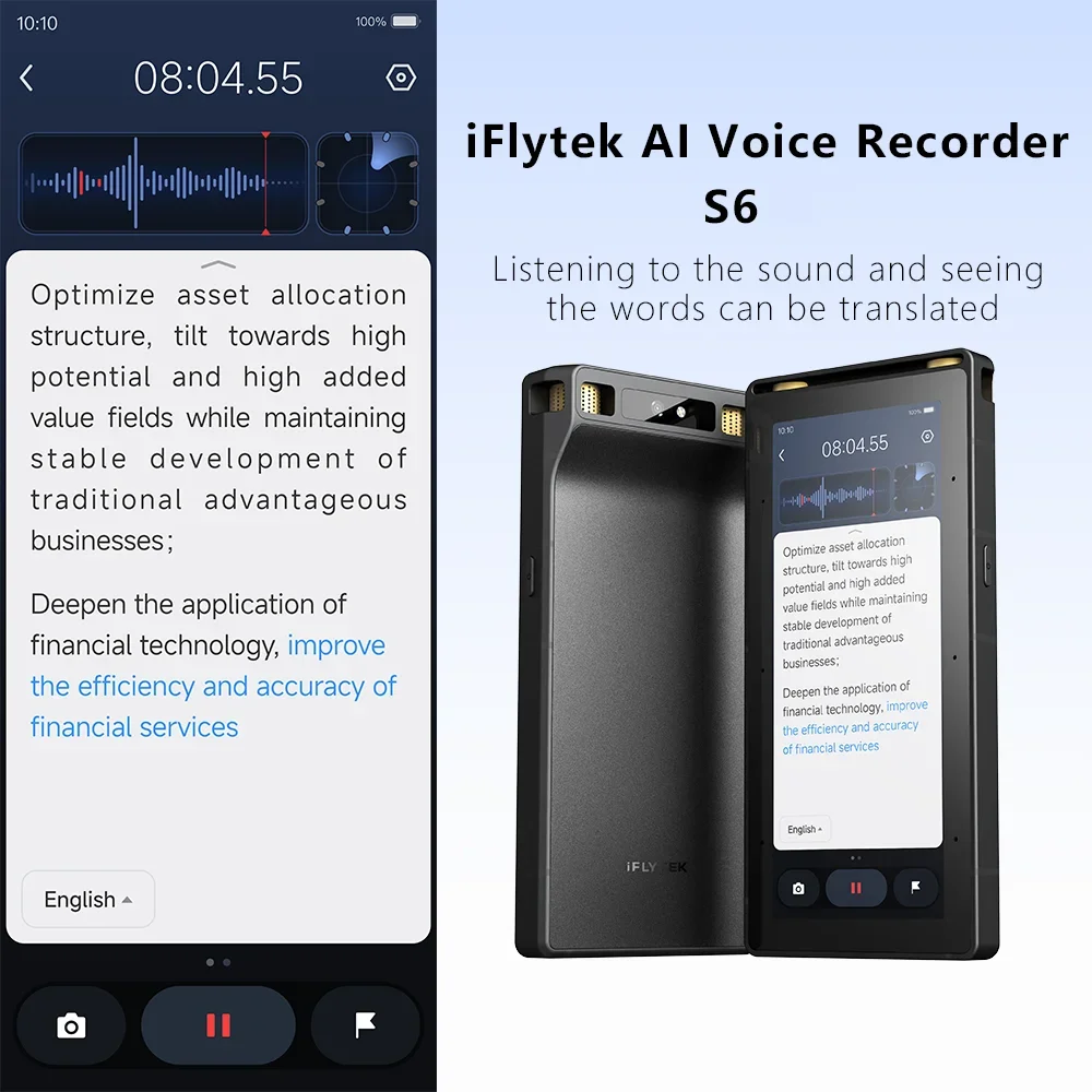 iFlytek AI Recorder S6 Voice R - Voice Recorder Pen recension och pris