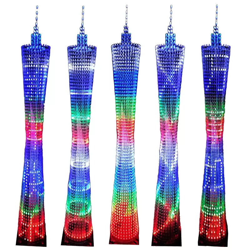 64 Layers Canton Tower DIY Ele - Diy Electronics Gadgets recension och pris