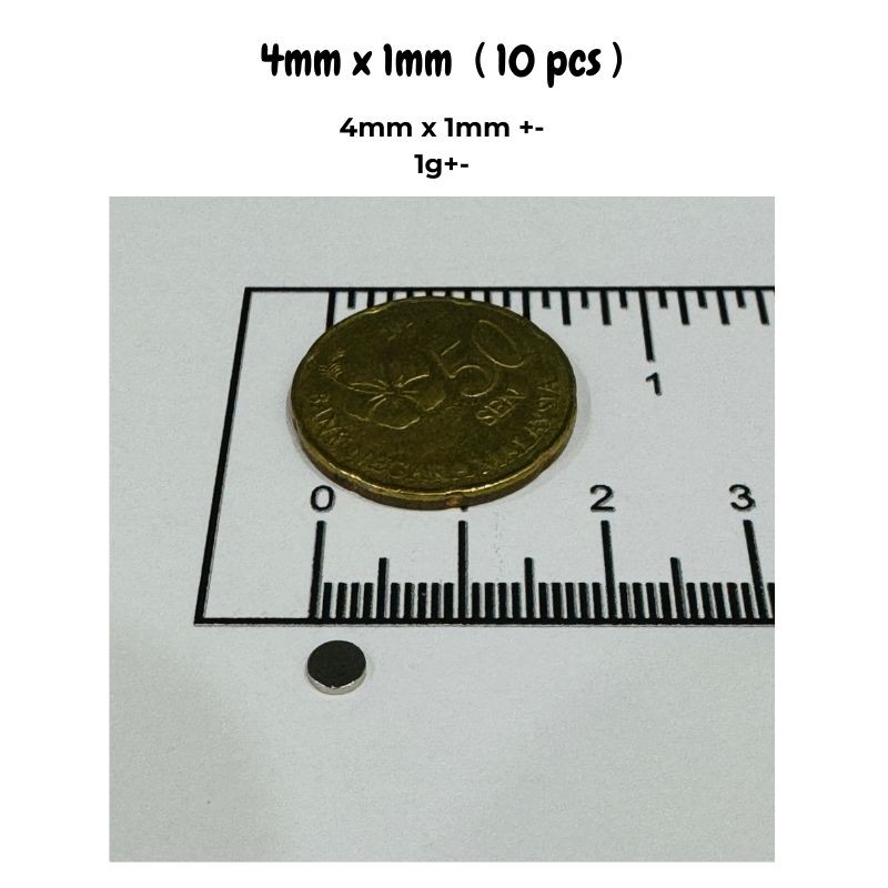 20/50pcs 4x1mm & 5x2mm Magnets - Diy Electronics Gadgets recension och pris