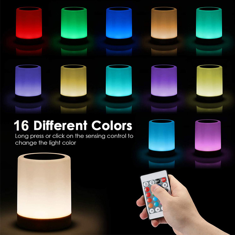 16 Colors Night Light Smart To - Rgb Desk Lamp Smart recension och pris