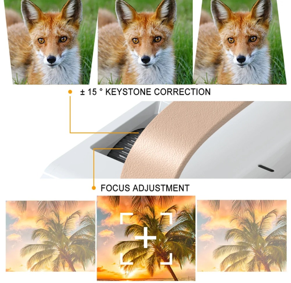 Portable Smart 4K Projector Mi - Mini Projector Portable recension och pris